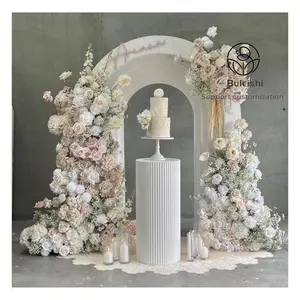 Flor De Casamento Contexto Personalizado Flores Artificiais Arranjo De Arco Floral