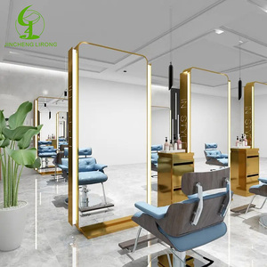 Jincheng với ánh sáng phong cách hiện đại cài đặt đơn giản Led tường khách sạn làm tóc Châu Âu cửa hàng cắt tóc gương - Product Image 2