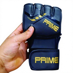 ถุงมือ MMA แบบขายส่งสั่งทำพิเศษ ถุงมือชกมวยแบบมีแผ่นรองรับ ปิดด้วยแถบตีนตุ๊กแก มีหลายสีและหลายขนาด - Product Image 1