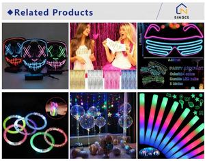 Pasadores de fibra con luz LED para <span class=keywords><strong>el</strong></span> pelo para niños y niñas, horquilla para fiesta de Navidad, baile, Clip para <span class=keywords><strong>el</strong></span> pelo, Flash - Product Image 6