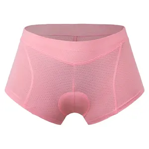 JEPOZRA Sicherheits hose Damen-Shorts mit hoher Taille unter dem Rock Ice Silk Seamless Panties Atmungsaktive Slips Radhose