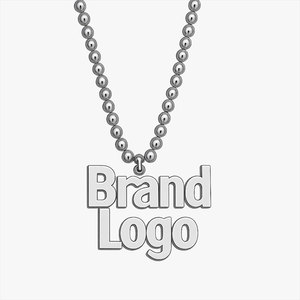 Collar Personalizado con Colgante de Acero Inoxidable 316L, Diseño Personalizable al por Mayor, Fabricante OEM, Logotipo Personalizado para Joyería - Product Image 1
