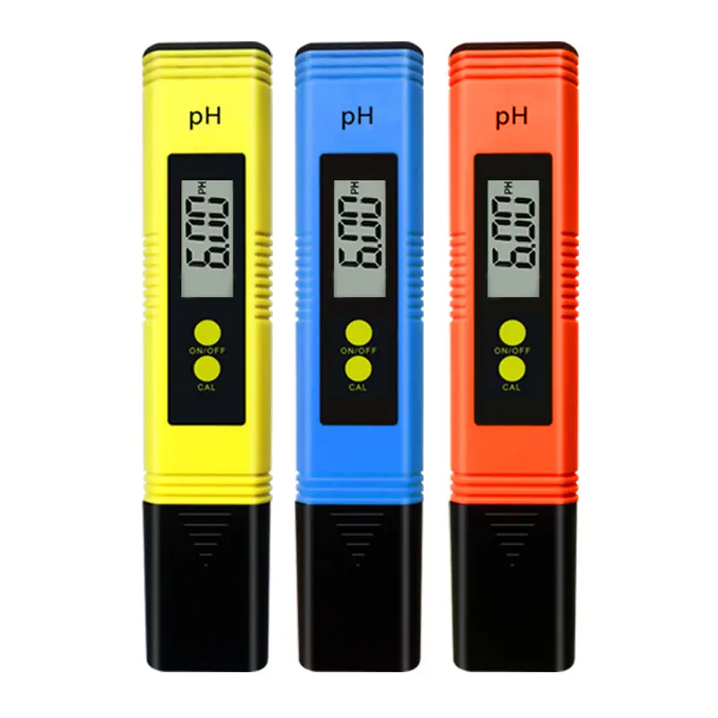 Ondersteuning Maatwerk Digitaal Display Ph Pen Water Kwaliteit Tester Pocket Draagbare Ph Meter Tester