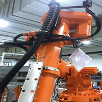 2 pièces de supports et accessoires pour câbles industriels, flexibles, pour montage de Robot, babouches et emballage