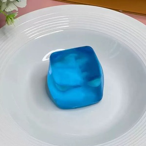 Holographic Glitter Square TPR Squishy <b>Toy</b> with Ice Texture for Anxiety Relief and <b>Educational</b> Play for Kids and Teens Squeeze - Product Image 3