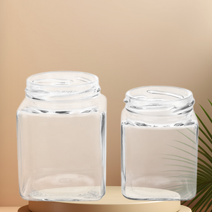 Contenants en verre hermétiques carrés de 50 ml à 750 ml pour le miel, les nids <span class=keywords><strong>d</strong></span>'oiseaux et les pâtes <span class=keywords><strong>maison</strong></span> – Approvisionnement direct usine - Product Image 4