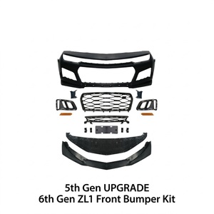 Kit Carrozzeria Paraurti Anteriore Stile ZL1 1LE per Chevrolet Camaro 2010-2015, Kit di Conversione da 5a a 6a Generazione - Product Image 5