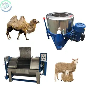 Electric goat sheep wool washing cleaning drying machine laundry bed sheet cloth wash alpaca washer dryer processing machine
