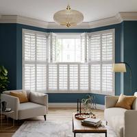 Volets en bois massif et PVC, volets intérieurs sur mesure, qualité supérieure, fabricant de volets durables