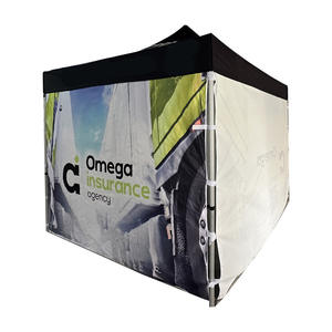 Toldo de alta calidad 600d Oxford con toldo de cafetería recubierto de UV tienda de Feria Comercial ajustable tienda de estructura de acero plegable de 3x3m - Product Image 2