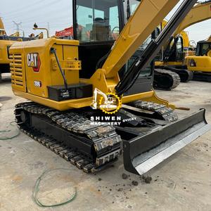 CAT306 306E 306E2 305.5E2 303.5E 307E 308E รถขุดขนาดเล็กพร้อมรางยาง ใช้รถขุด cat305.5e พร้อมแผ่นยางลดราคา - Product Image 6