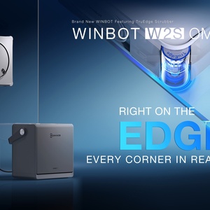 ECOVACS WINBOT W2S Omni Nettoyeur de vitres robotisé électrique entièrement automatique, écologique, avec moteur sans balais et station portable pour - Product Image 4