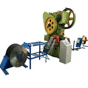 Fully Automatic New Razor Barbed Wire Fence Mesh Making Machine with PLCEasy to Operate with Motor and Gearbox Components