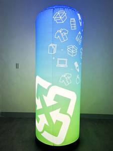 <span class=keywords><strong>Colonne</strong></span> publicitaire gonflable avec logo personnalisé pour la promotion de la marque - Product Image 5