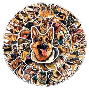 Adesivi HOYO per Cani, Adesivi in PVC Impermeabili all'Ingrosso per Cuccioli, Labrador Retriever, Pastore Tedesco, <span class=keywords><strong>Bulldog</strong></span> <span class=keywords><strong>Francese</strong></span> - Product Image 2