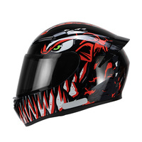 Casque de sécurité intégral en ABS pour moto/véhicule électrique, ajustement universel quatre saisons