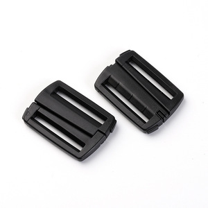 Black <b>Plastic</b> Side <b>Sliding</b> Buckle 32mm Inner Diameter Lightweight Bag Accessory DIY Fastener - Product Image 1
