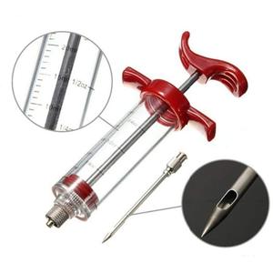 หัวฉีด<span class=keywords><strong>หมัก</strong></span>พลาสติกพร้อมเข็มสแตนเลสสำหรับบาร์บีคิว, ไก่งวง, ไก่, เนื้อวัว, เนื้อหมู - Product Image 4