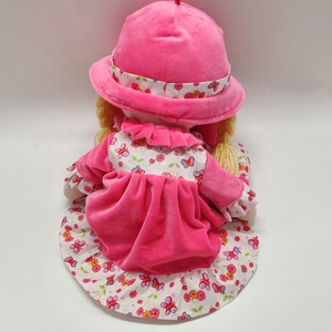 Muñeco de peluche rosa personalizado para niñas, regalos suaves para niños, Mini modelo de dibujos animados de juguete con ropa de tela, juguete de trapo de bebé relleno - Product Image 3