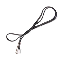 Termistor NTC Seri Standar dengan Akurasi 1% Sensor Suhu 10K Pin PC & Kabel untuk Pendingin Udara dan Refrigerasi
