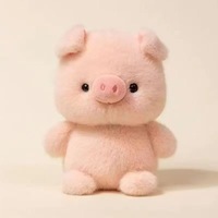 Boneka Hewan Lucu Figuratif Mainan Plush Penghilang Stres Hadiah Hari Valentine & Ulang Tahun Super Lembut Plush Unisex