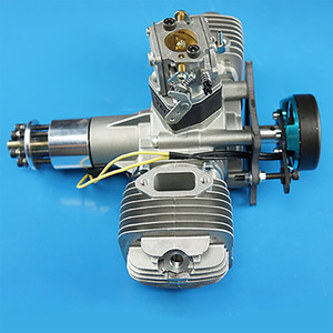 Motor de Avión RC DLE120 de 120cc, Dos Cilindros, Dos Tiempos, a Gasolina, con Sistema de Generador, para Uso en Exteriores - Product Image 2