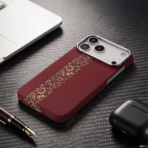 luxury metal frame large-textured shockproof <b>camera</b> <b>protector</b> carbon fiber phone case for <b>iphone</b> 18 17 16 pro max for 18 air - Product Image 3