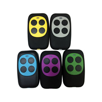 Télécommande universelle intelligente YET2144 pour maison connectée, multi-fréquence 433 MHz RF, 4 canaux, code roulant automatique, en plastique
