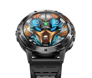 Montre connectée K Series K65 unisexe, écran AMOLED 1,43'', étanche IP68, bracelet en gel de silice, autonomie de 5 à 10 jours, tracker d'activité numérique - Product Image 4