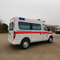 Nouvelle ambulance SAIC Maxus V80 à empattement court, diesel, manuelle, véhicule de secours d'urgence avec équipement médical