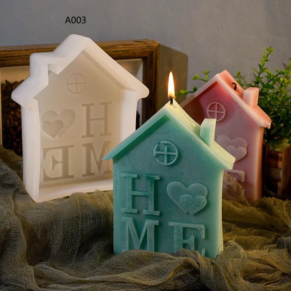 Home House Molds House Resin Casting Silicone Molds for Christmas Home ...