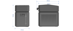CAN01 <span class=keywords><strong>Addolcitore</strong></span> d'<span class=keywords><strong>Acqua</strong></span> Automatico ad Alta Efficienza 3T/h per Uso Domestico, Valvola 1014/1026/1035 Opzionale, Nuovo Design a Flusso Discendente - Product Image 3