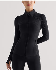 Chaqueta Deportiva Ligera de Secado Rápido para Mujer, Transpirable, Ajustada a la Cintura, para Yoga y Running - Product Image 3