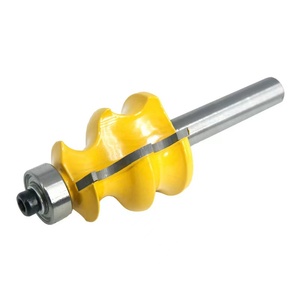 L-N251 1 Chiếc Mũi Phay Đường Chuôi 8Mm Mũi Phay Mộng Gỗ Đúc Kiến Trúc Cho Máy Công Cụ Máy Gỗ - Product Image 3