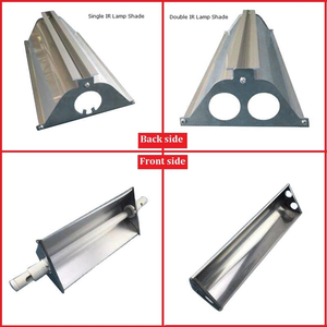 Инфракрасный алюминиевый отражатель нагреватель лампы держатель алюминиевый отражатель - Product Image 4