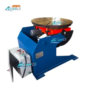 Adjustable speed 1Ton Welding Positioner 1000mm diameter Rotary Table