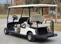 Voiturette de golf électrique de luxe, vintage/antique/classique pour mariage, hôtel, station de villégiature, voiture vintage électrique, voiturette de golf classique
