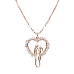 Collar de Cadena de Oro con Diamantes Símbolo de la Eternidad para Mujer, Regalo de Lujo para Compromiso y Aniversario, Encanto Nupcial y Estilo a la Moda - Product Image 1