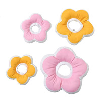 Collier de récupération souple en forme de fleur pour animaux de compagnie, collier conique réglable pour chat et chien, coussin de cou anti-léchage pour après chirurgie