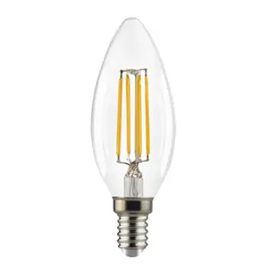 Led Candle Bulb Filament E14 5w Electric Edison Bulb Chandelier Light C35 Led Filament Bulb