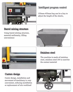 Nouvelle machine de remplissage de poinçonnage de compostage de sac de culture de champignon électrique automatique avec emballage en plastique - Product Image 4