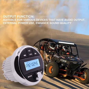Factory OEM IP66 Waterproof Marine Audio <b>System</b> Kit Boat <b>Stereo</b> with 4 X 6.5 Inch Marine Speakers USB Antenna - Product Image 3