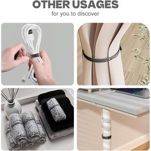 Cinghie per canne da pesca in Silicone resistente e leggero Premium pacchetto 30/50-cinture elastici riutilizzabili per porta asta - Product Image 5