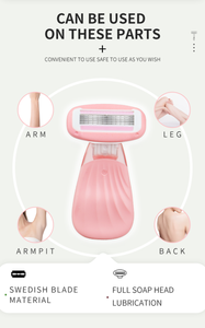 <span class=keywords><strong>Rasoir</strong></span> de sécurité pour femmes Sécurité de la peau Voyage <span class=keywords><strong>intime</strong></span> en utilisant ce cadeau féminin Manières <span class=keywords><strong>Rasoir</strong></span> pour femmes - Product Image 3