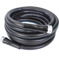 Pour Amazon Hot B.P 600PSI personnalisable 5/8 pouces sans pli Flexible polymère PVC robuste Durable en caoutchouc hybride tuyau d'arrosage