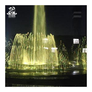 Vente flash : Fontaine musicale d'eau extérieure avec design graphique laser personnalisé pour hôtel, 1,5 m à 30 m - Product Image 1