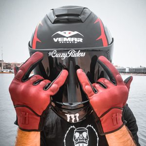 <span class=keywords><strong>Gants</strong></span> chauffants électriques en cuir imperméables antidérapants à écran tactile, fermeture éclair intégrale, pour l'hiver et les activités de plein air - Product Image 5