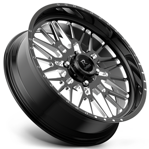 American Force K06 NOMAD Roues polies à lèvres Rims20-24InchDeep en alliage forgé pour Can-Am Commander <span class=keywords><strong>Polaris</strong></span> General ATV - Product Image 4