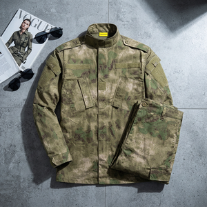 Men's Upgraded ACU Uniform, 2nd Generation Durable Tactical Suit, Camo Outdoor Wear-Resistant Training Gear - Product Image 2