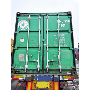China 60% new 40ft Used Dry Shipping <b>Container</b> Green Color Standard Size Cargo sea worthy - Product Image 1